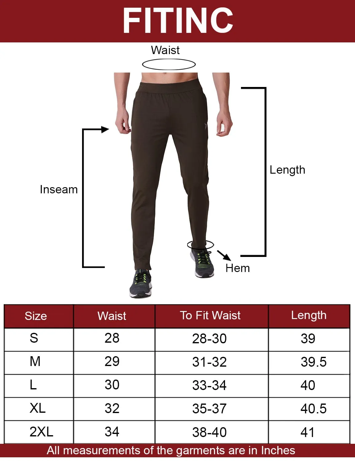 Stylish Cut Max Stretch Slim Fit Track Pant - Olive