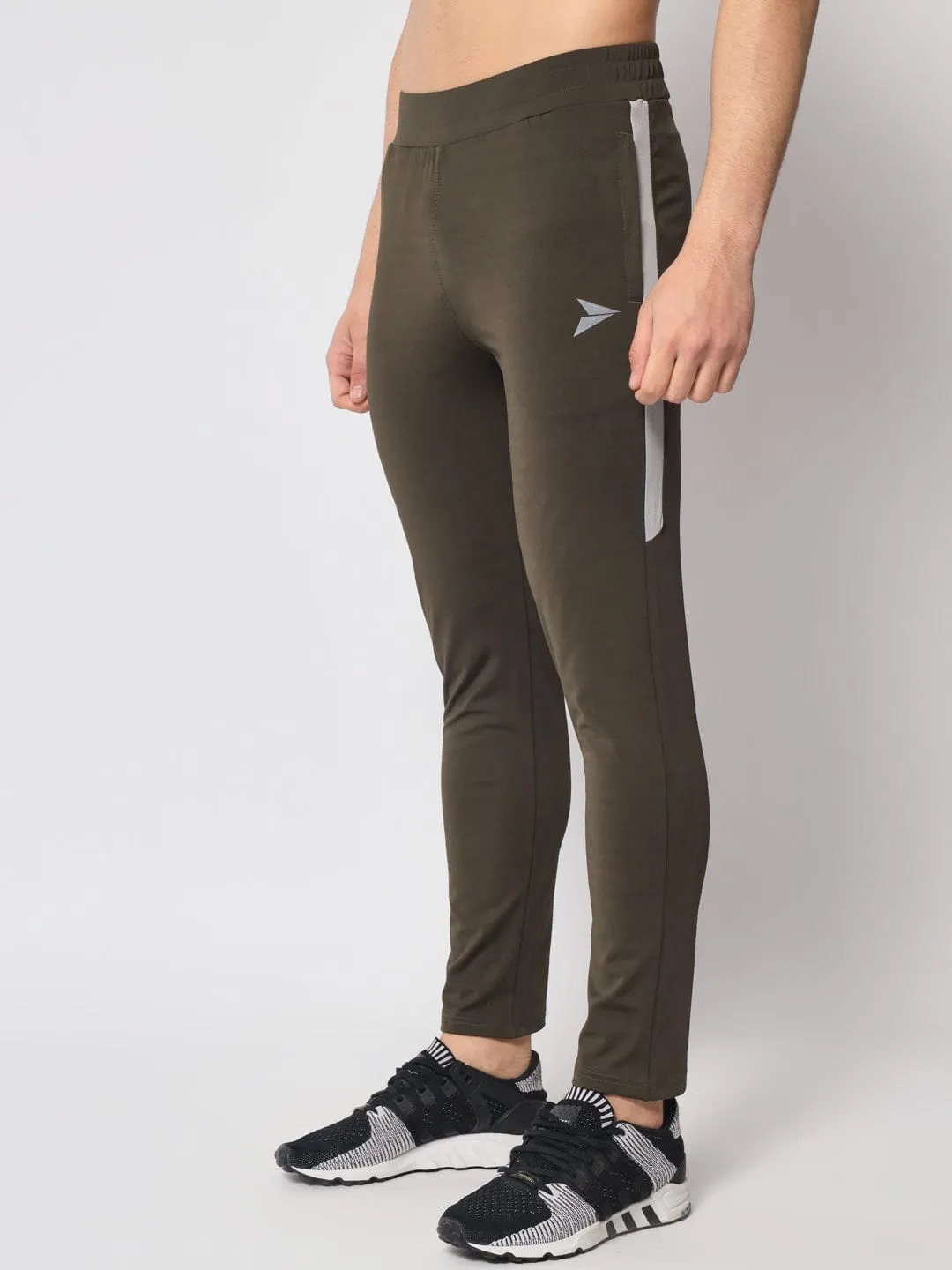 Max Stretch Slim Fit Track Pant - Olive Body Movement