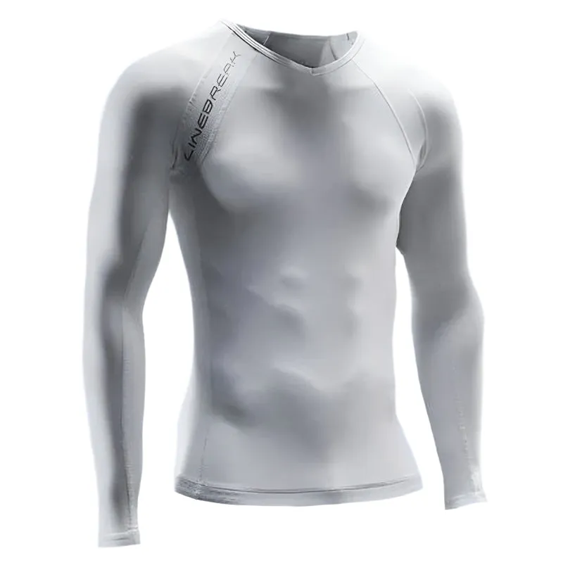 Daily Comfort Linebreak Mens Longsleeve Compression Top
