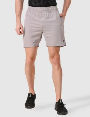 Versatile Comfort Shorts with Smart Pockets ?C Light Grey Light Fit