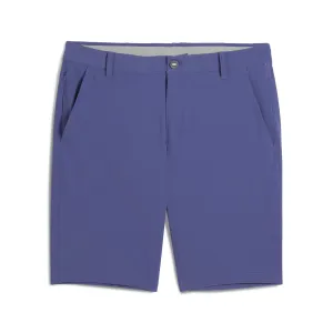 101 Solid 9" Golf Shorts | Blue Crystal Wide Leg Silhouette