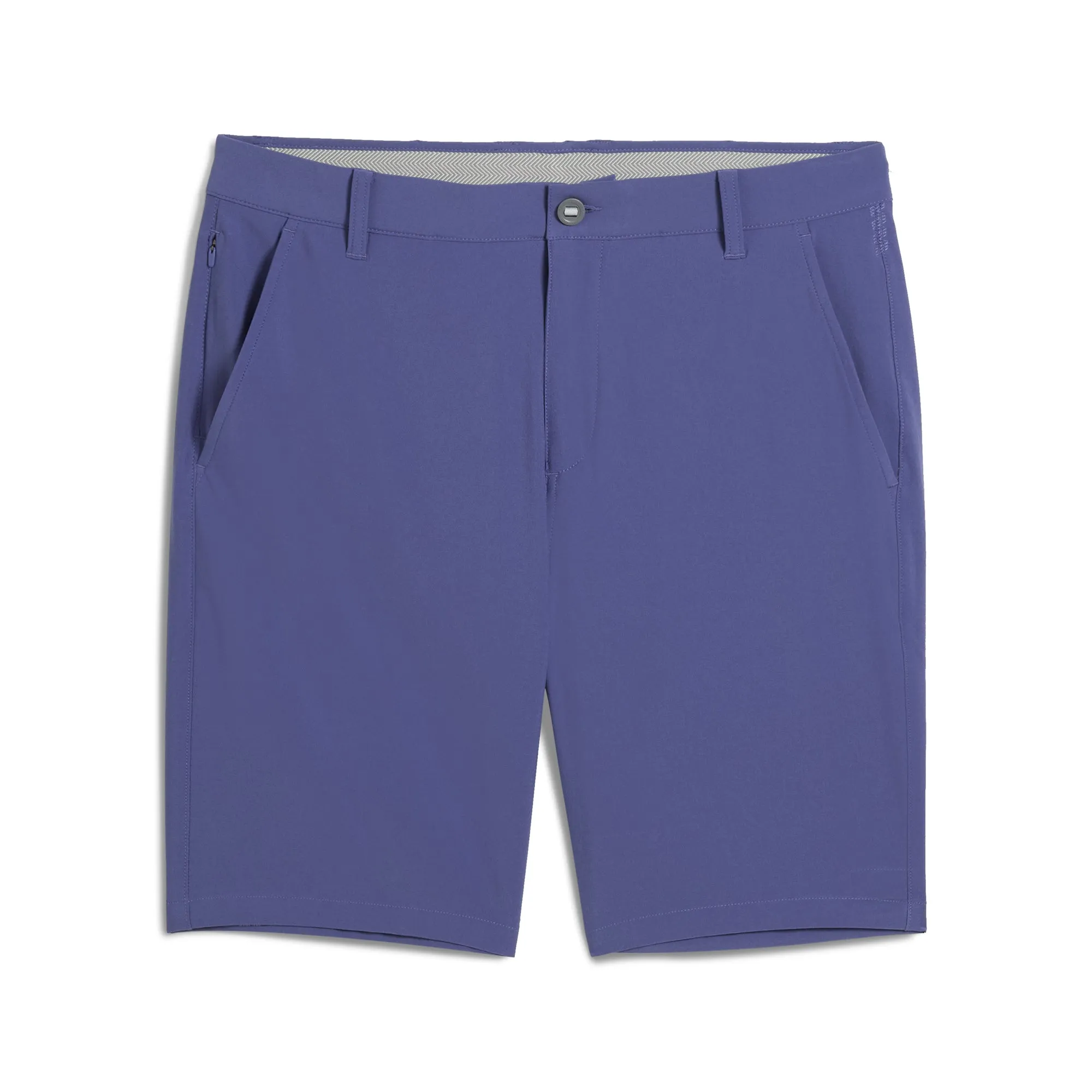 Travel Ready Stylish Shorts 101 Solid 9" Golf Shorts | Blue Crystal