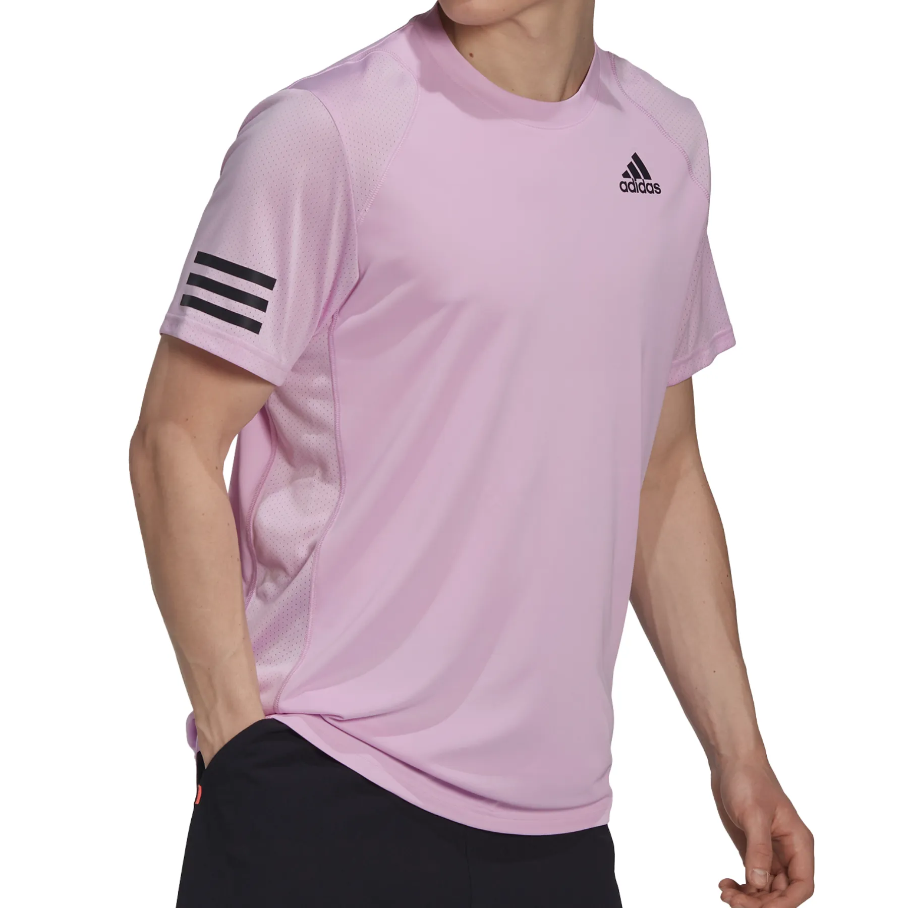 Adidas Performance Club Tennis 3-Stripes Men T-Shirt Soft Wearable