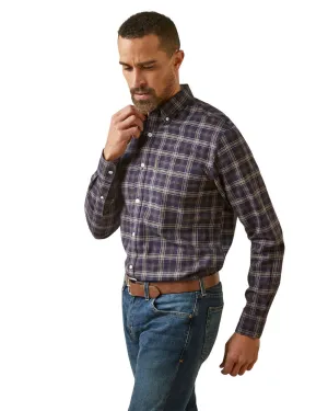Non Restrictive Fit Tall friendly Ariat Mens Clement Long Sleeve Shirt