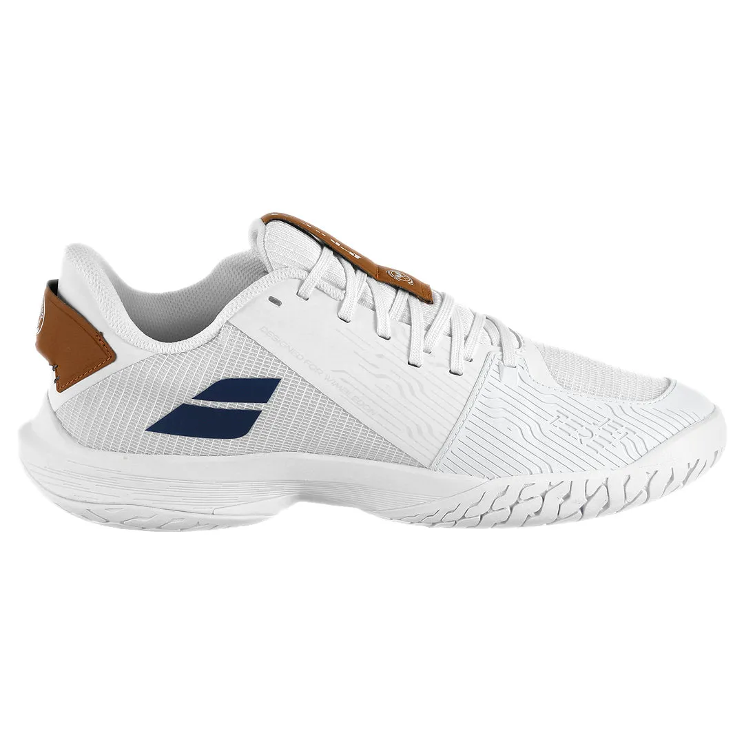 High Intensity Babolat Men's Jet Tere 2 - Wimbledon - White/Blue Navy
