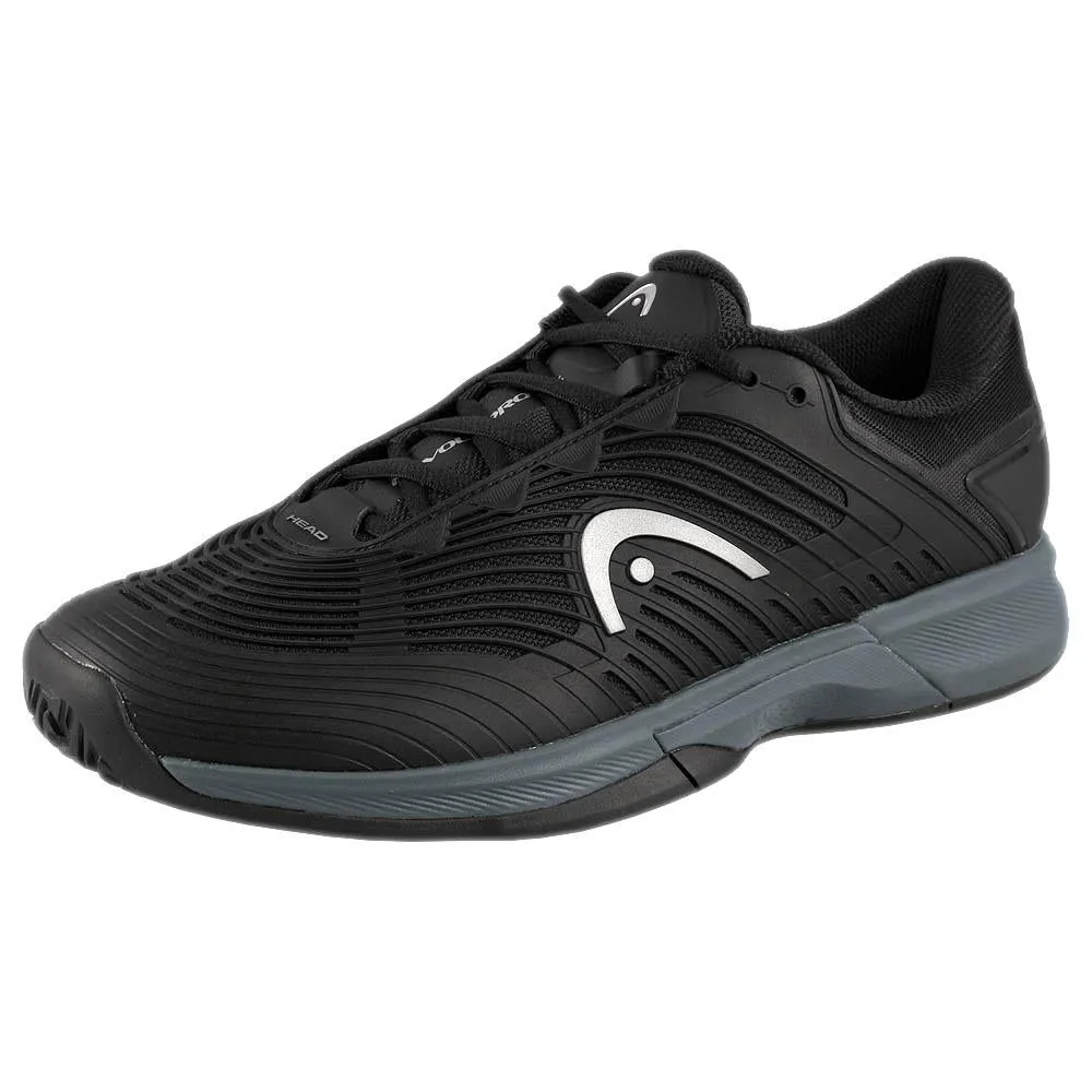 Head Men's Revolt Pro 4.5 - Black/Dark Grey Customizable Insole Seamless Upper