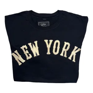 All Star Gold New York Downtown T-Shirt Active Wear Classic Smart