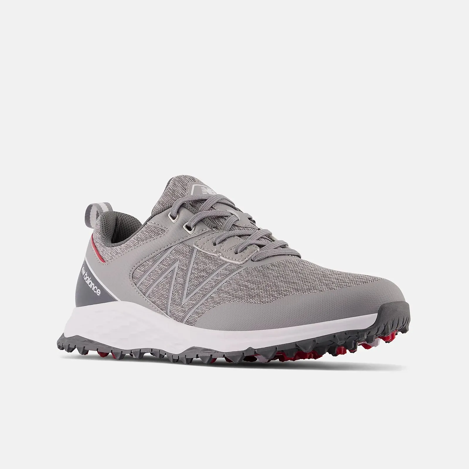 New Balance Mens Fresh Foam Contend Golf Shoe - GREY / CHARCOAL Secure fit Cushion Control