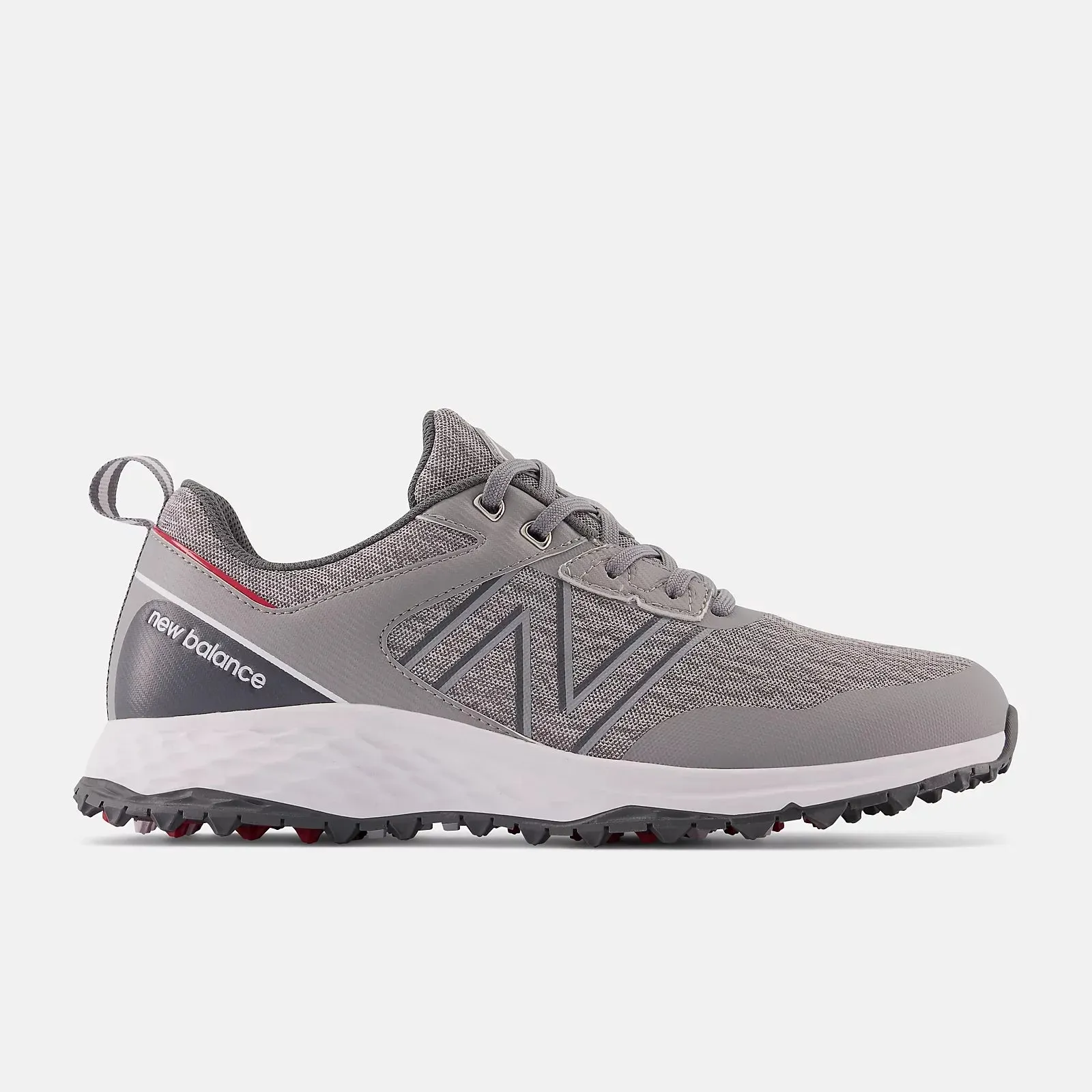 New Balance Mens Fresh Foam Contend Golf Shoe - GREY / CHARCOAL Mid Top Design Endurance Walk