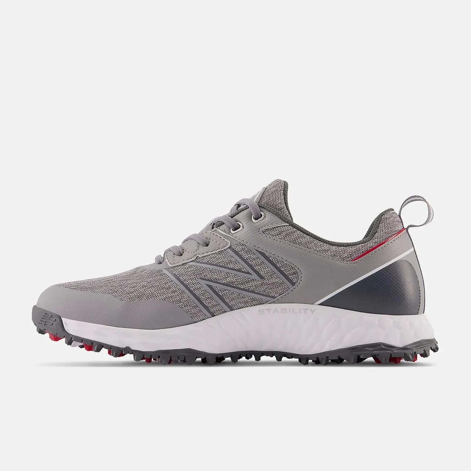 Drive Control New Balance Mens Fresh Foam Contend Golf Shoe - GREY / CHARCOAL