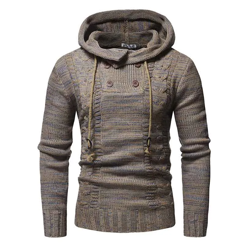West Louis? Knitted Turtleneck Top Sweater Hoodie product personalized touch