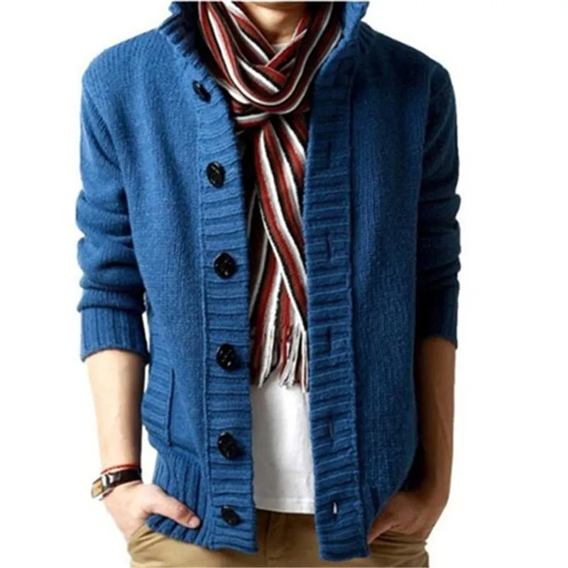 Luxury Core Warm Jacket West Louis? Single Breasted Sweater