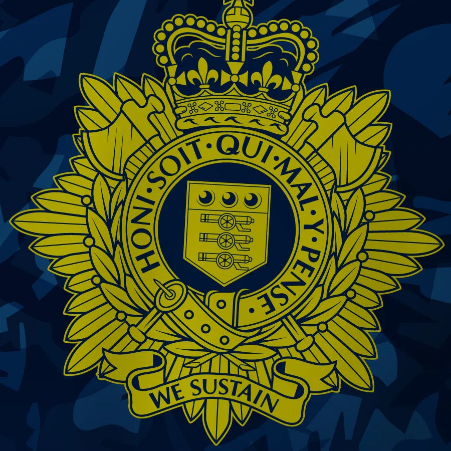 Royal Logistic Corps - Honour Our Armed Forces - Tech Polo Fit For Comfort PreShrunk Cotton Blend