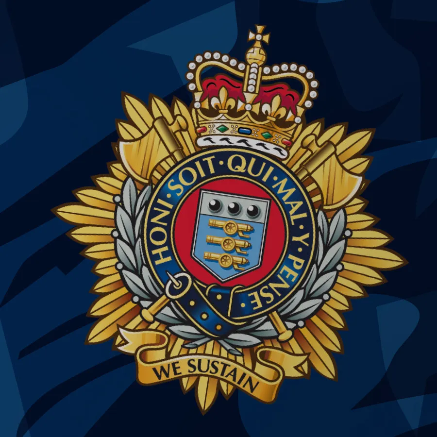 Royal Logistic Corps - Honour Our Armed Forces - Tech Polo Sustainable Production Certification Chill Layer
