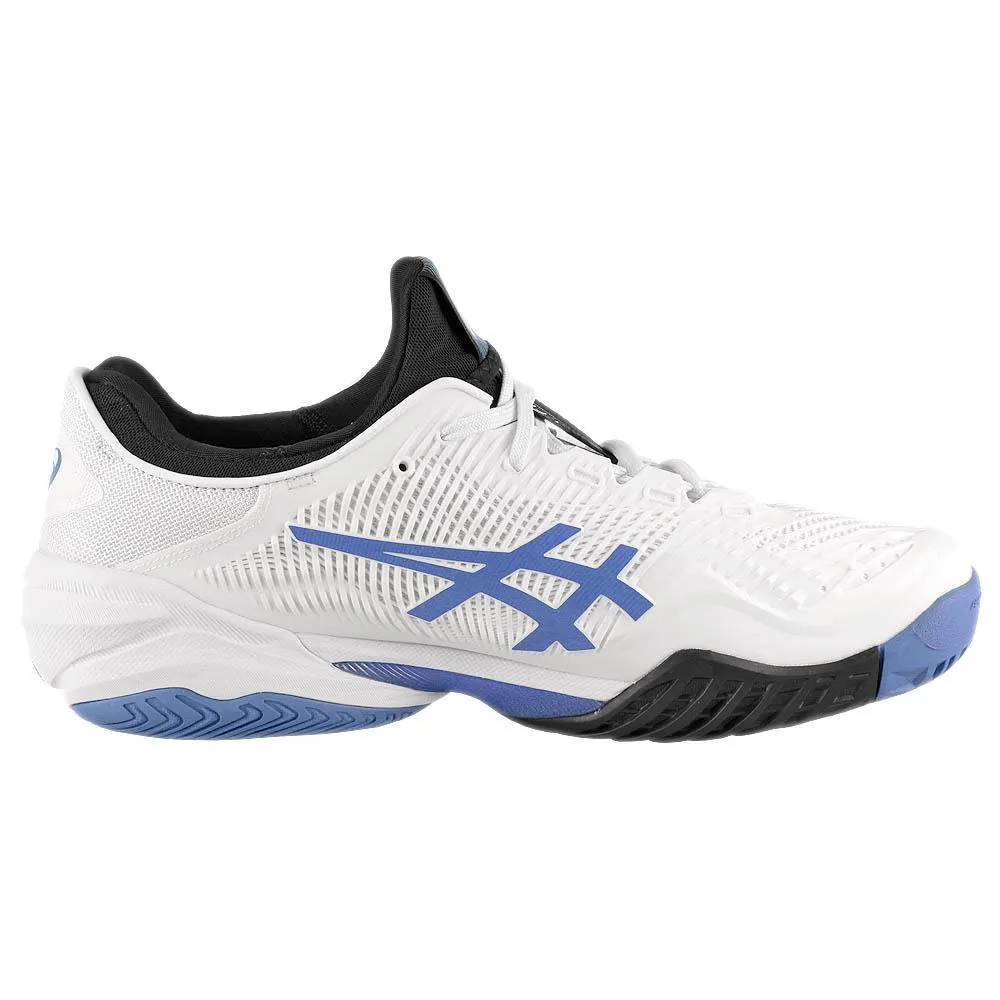 Asics Men's Court FF 3 - White/Sapphire vibration damping