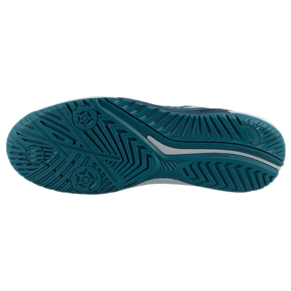 Impact Diffusion Plate Tear Resistant Lacing Asics Men's Gel-Challenger 14 - Mako Blue/White