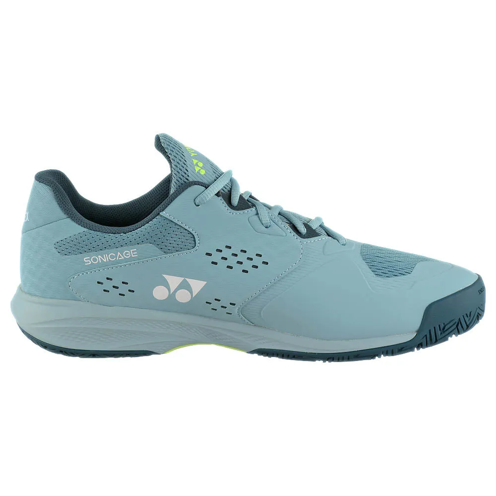 Yonex Men's Sonicage - Wide - Grayish Blue Stretch Gusseted Tongue High Energy Return