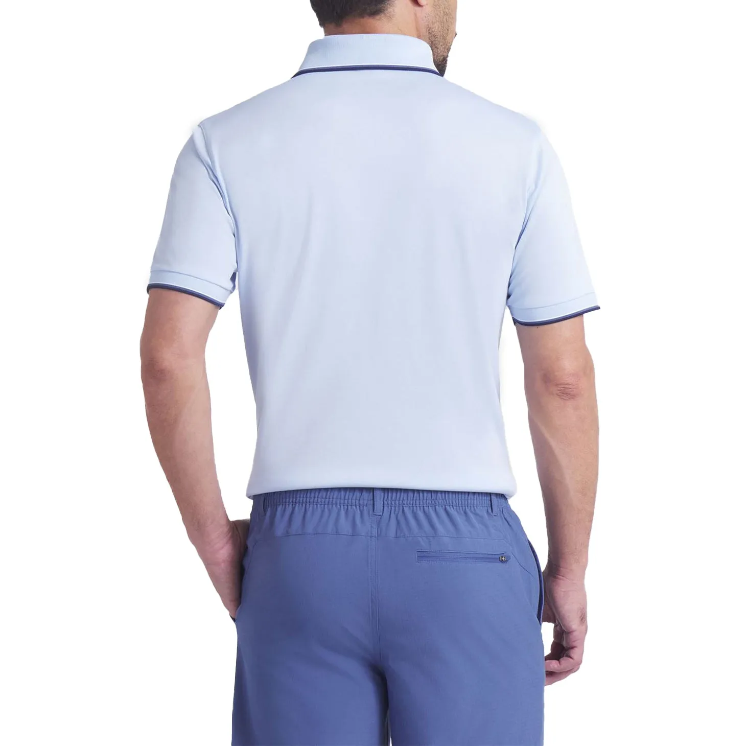Brushed Interior Layered Vibe Puma x PTC Tipped Golf Polo Shirt - Haute Tropic