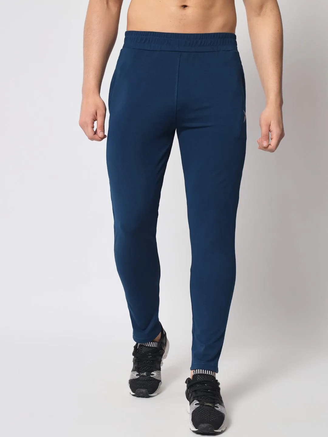 Max Stretch Slim Fit Track Pant - Airforce Moisture control