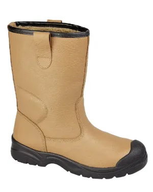 Grafters Mens Scuff Toe Cap Safety Rigger Boots Injury Safe Calm Mood