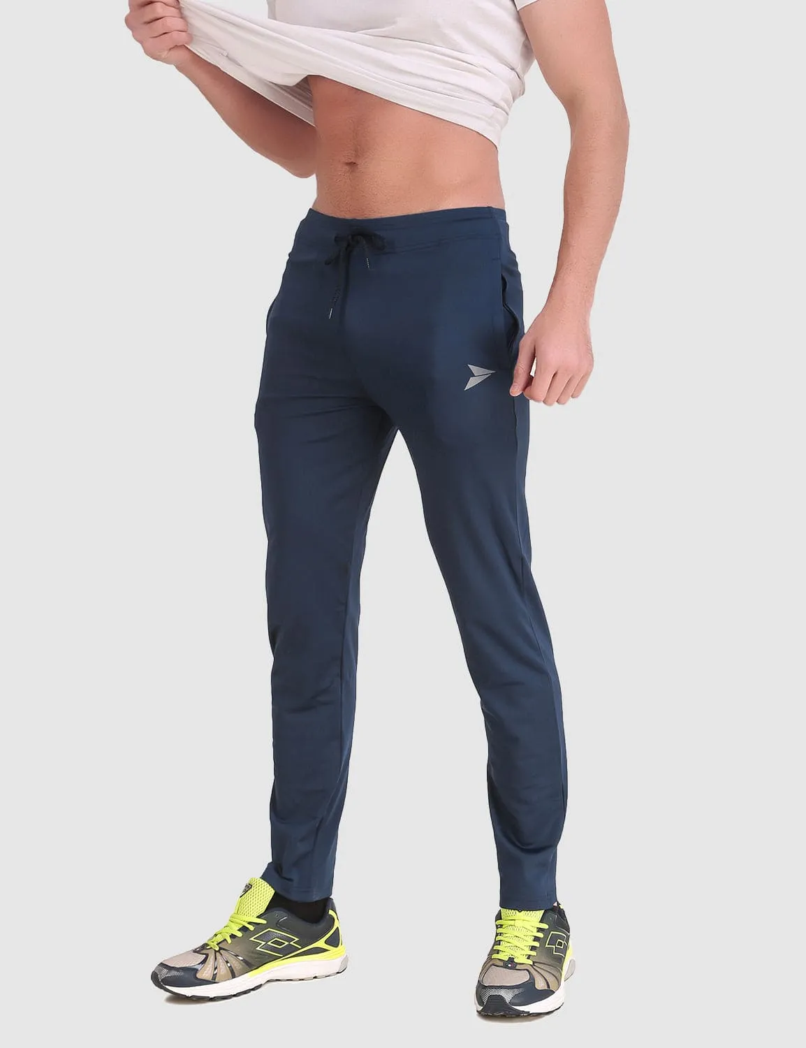 Pro-Flex Slim Fit Track Pant - Navy Blue Fit Control Comfortable Wear