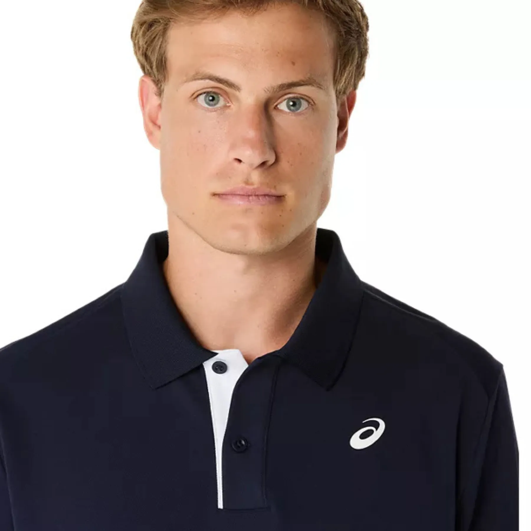 Timeless Piece Asics Court Mens Polo - Midnight