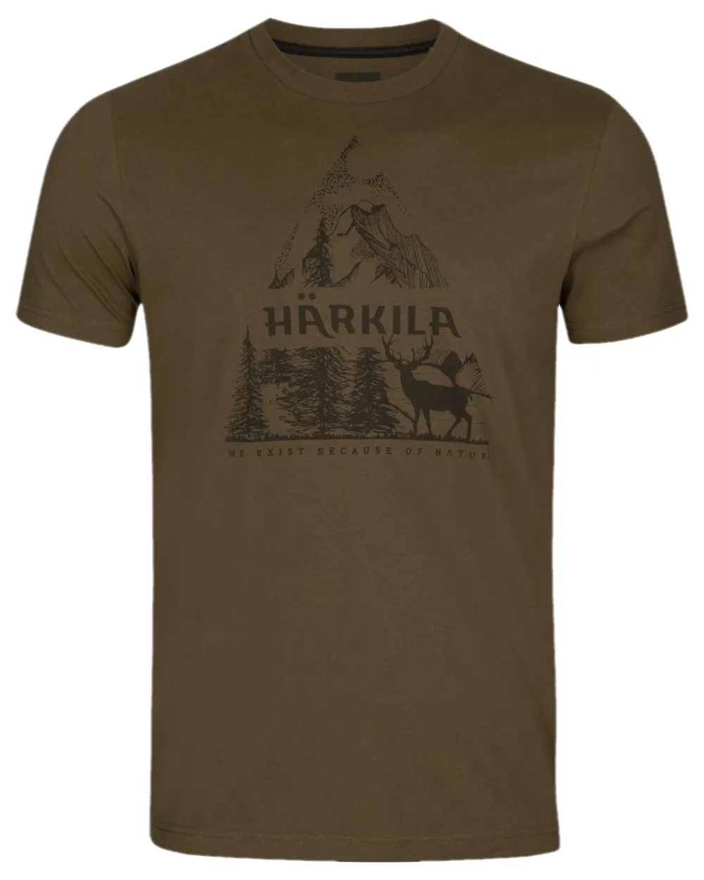 Harkila Nature Short Sleeve T-Shirt Casual Flex Fit