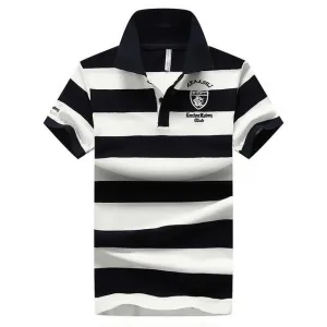 Light Layer Comfort Flex West Louis? Summer Breathable Striped Polo