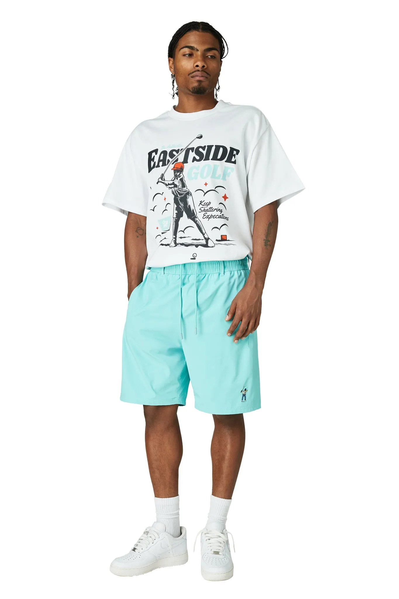 Relaxed Movement Crossover Short
