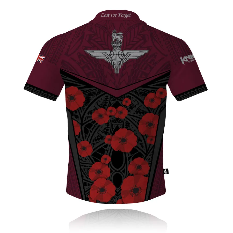 Honour Our Armed Forces - Parachute Regiment Remembrance - Tech Polo Lightweight Design Everyday Fashion
