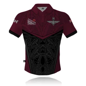 Weekend Wear Workout Friendly Honour Our Armed Forces - Parachute Regiment Remembrance - Tech Polo