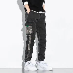 Snag Resistant Fabric West Louis? Hip Hop Style Streetwear Cargo Pants