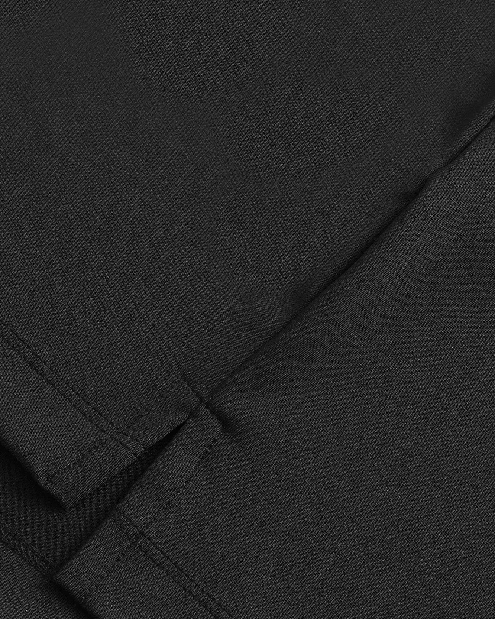 simple design Preppy Style Golf Tech Polo Black