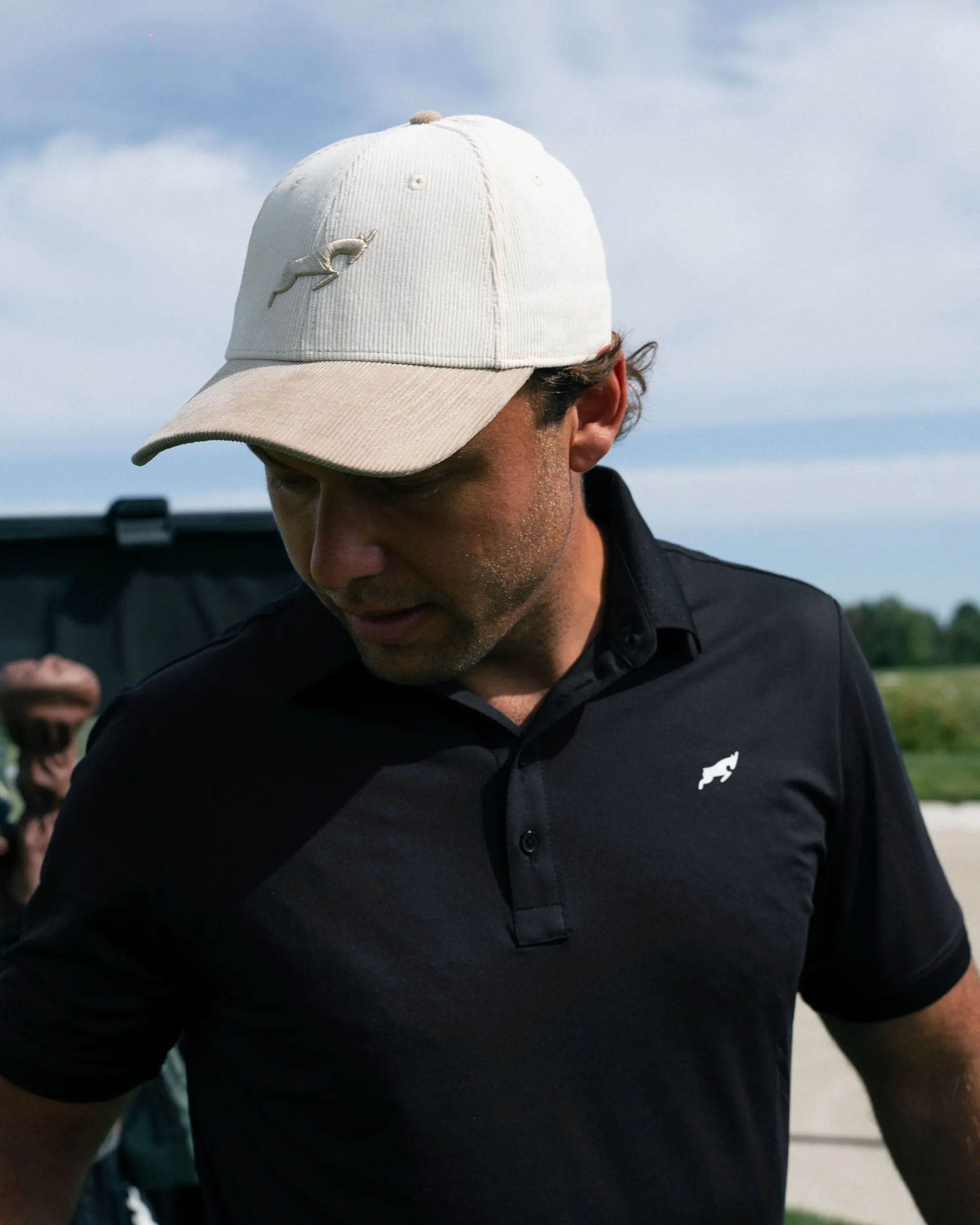 Golf Tech Polo Black Fashion Comfort Chill Vibes