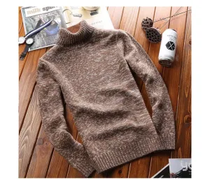 MoistureControl Lining Smooth Line West Louis? Turtle Neck Thick Acrylic Sweater