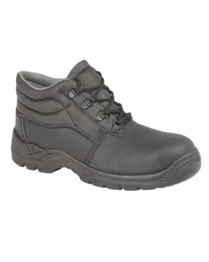 Grafters Padded Collar D-Ring Safety Chukka Boots Odor Control Insole Block Walk