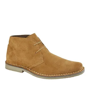 Ocean Edge Stretch Fabric Active People Roamers Mens 2 Eyelet Desert Boots