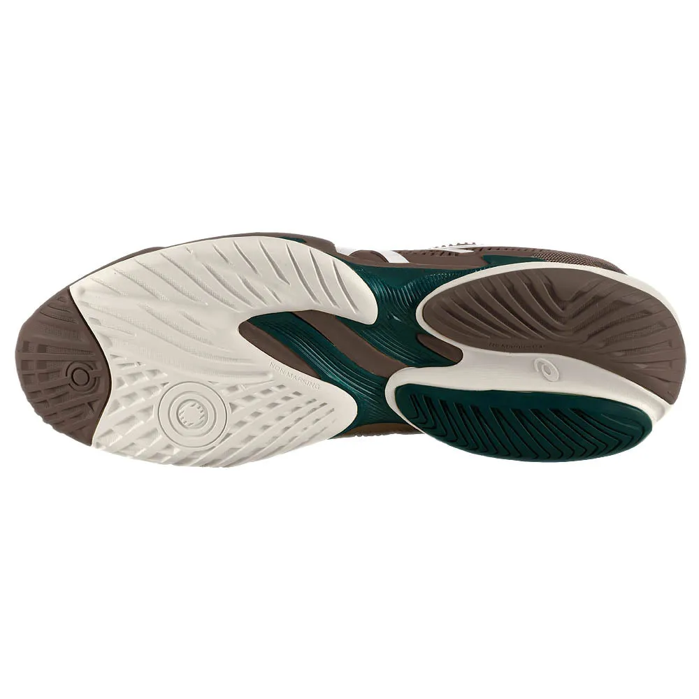 Asics Men's Court FF 3 - Taupe Grey/White Breathable Design
