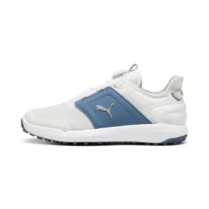 Power Move IGNITE ELEVATE DISC Spikeless Golf Shoes | Feather Gray / Evening Sky / Puma White
