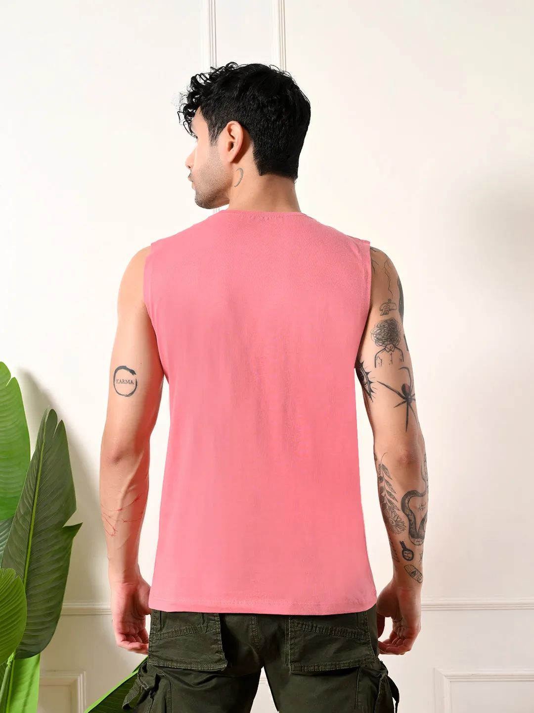 Easy-wear Seawolves Cotton Sando ?C Peach Boss Vibe DoubleStitched