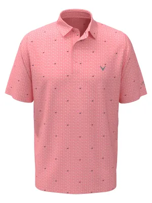 Active Style Mens Doggy Print Polo