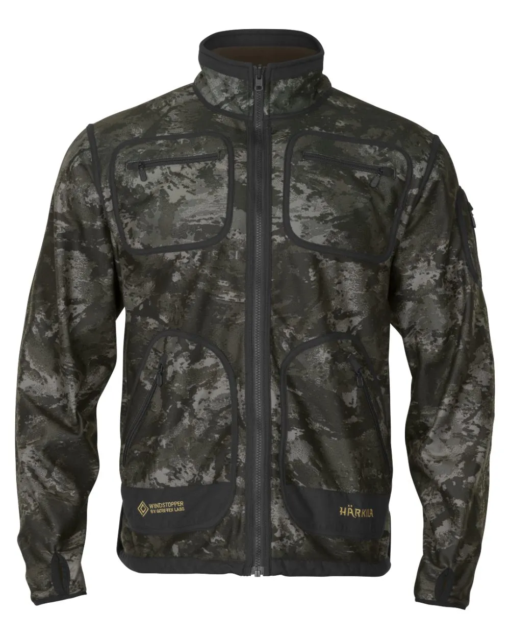 Harkila Kamko NOCTYX WSP Reversible Fleece Jacket Hike Fit
