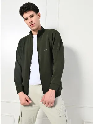 Casual Fashion Athletic Stretch Jacket - Green