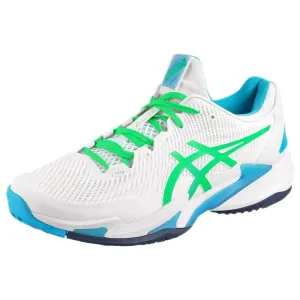 Asics Men's Court FF 3 - White/New Leaf Comfort Motion