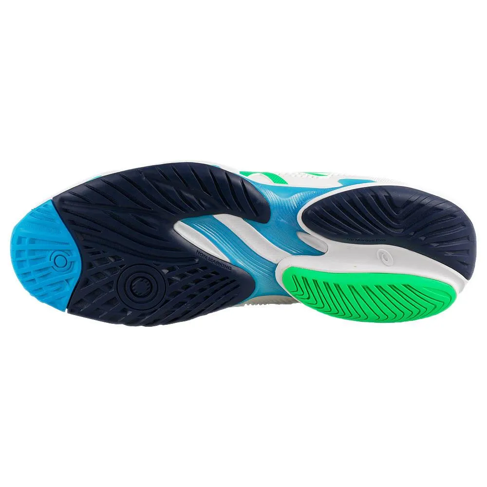 Stability Support Asics Men's Court FF 3 - White/New Leaf