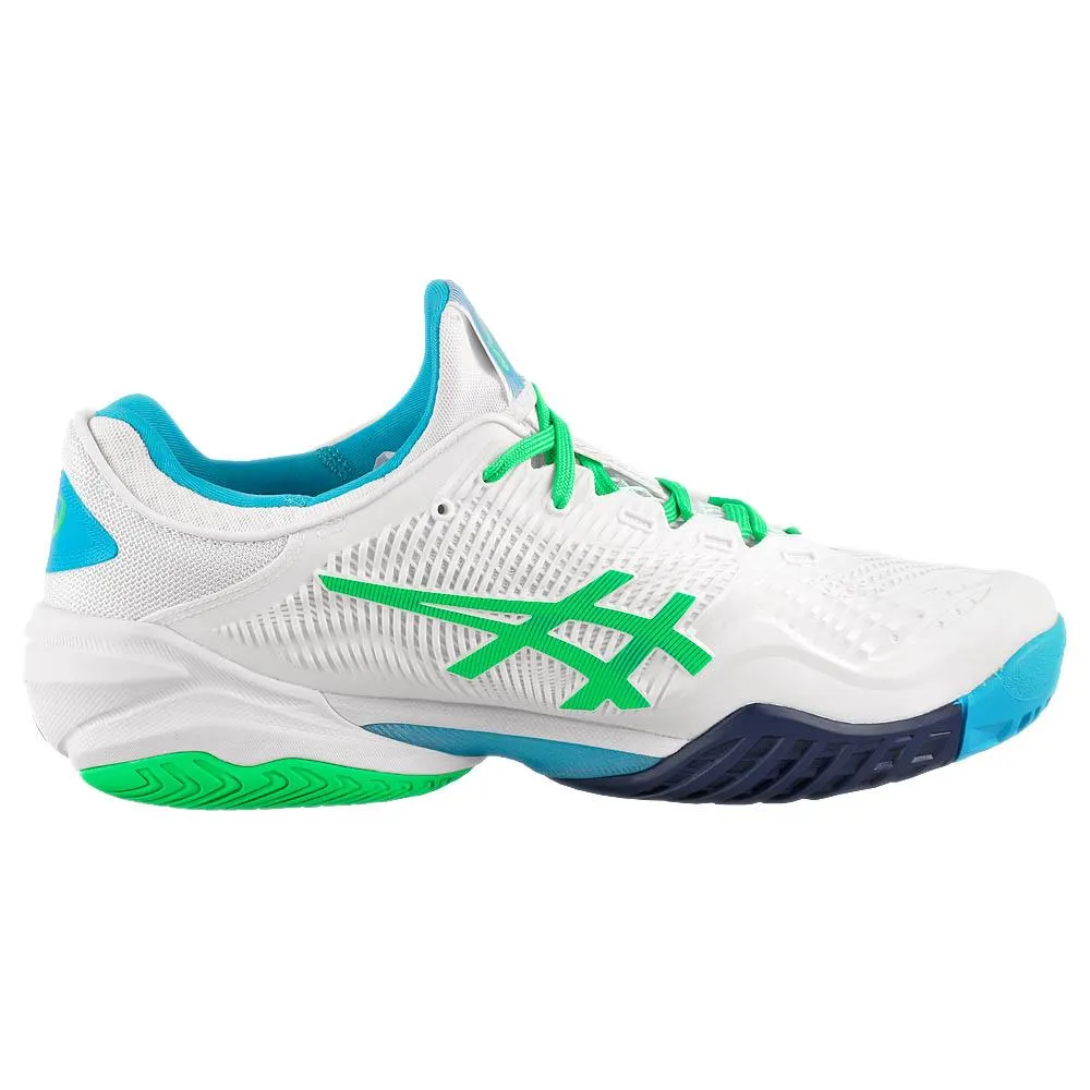 Stable Step Asics Men's Court FF 3 - White/New Leaf
