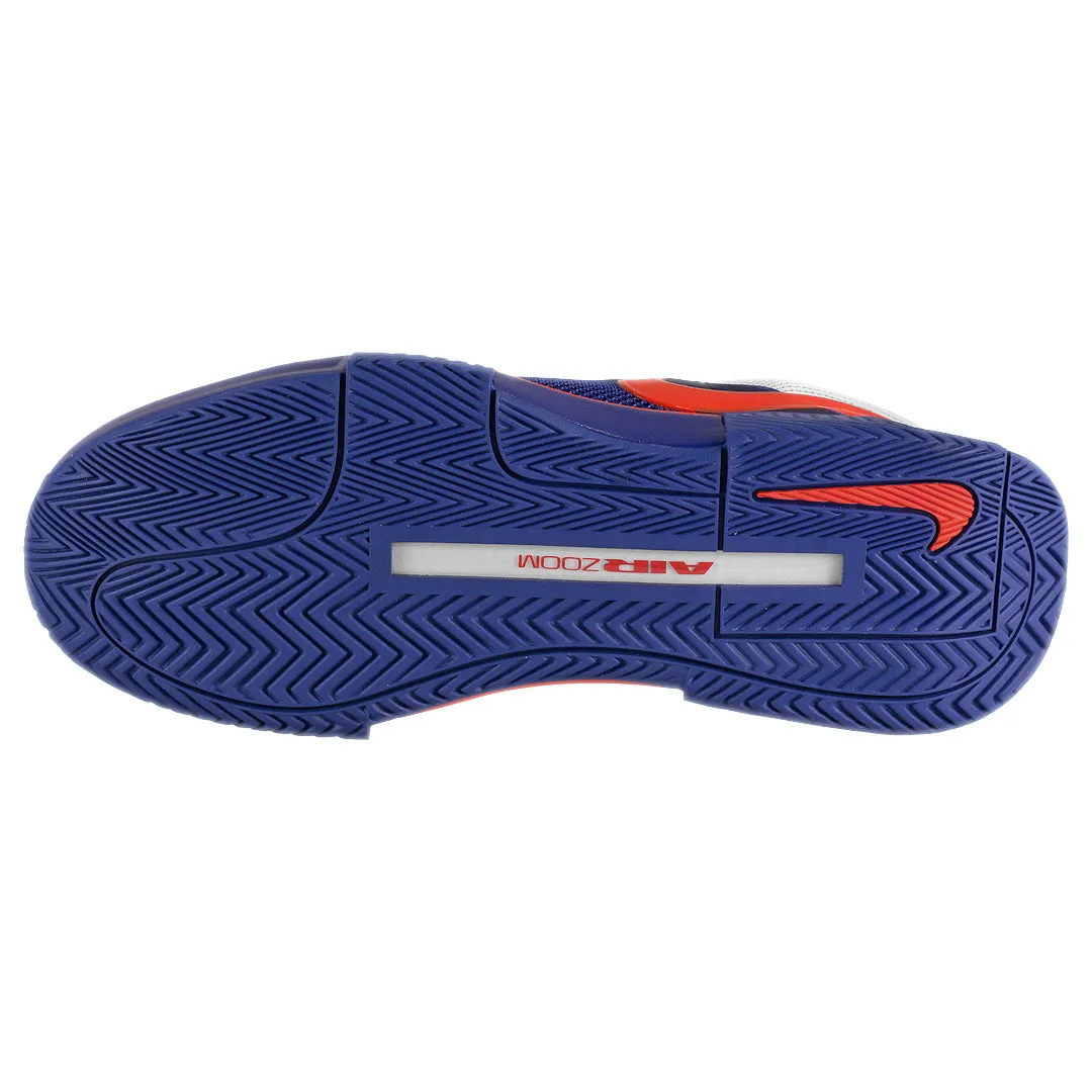 Multi Directional Grip Sports Trainers Nike Men's Air Zoom GP Challenge 1 - Premium - Deep Night/Light Crimson