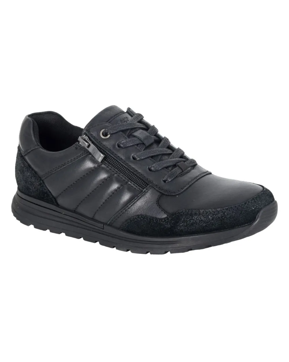 Canvas Route 21 Mens 5 Eye Lace Zip Leisure Shoes