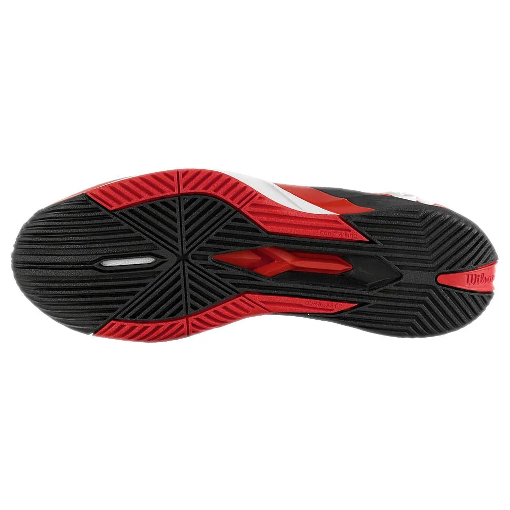Agility Drill Wilson Men's Rush Pro 4.5 - Black/Infrared