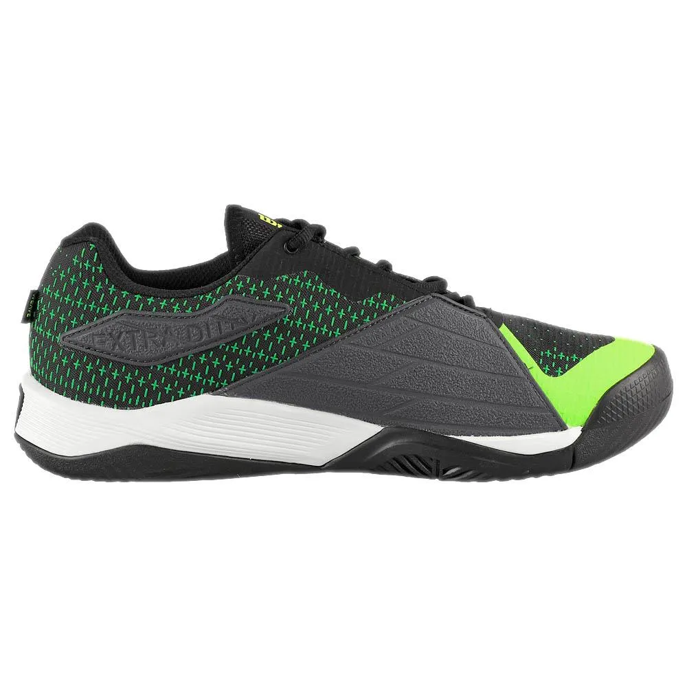 Wilson Men's Rush Pro Extra Duty - Black/Green Gecko On The Go